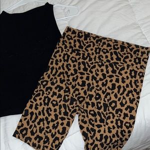 Cheetah Style Women’s Spandex Short